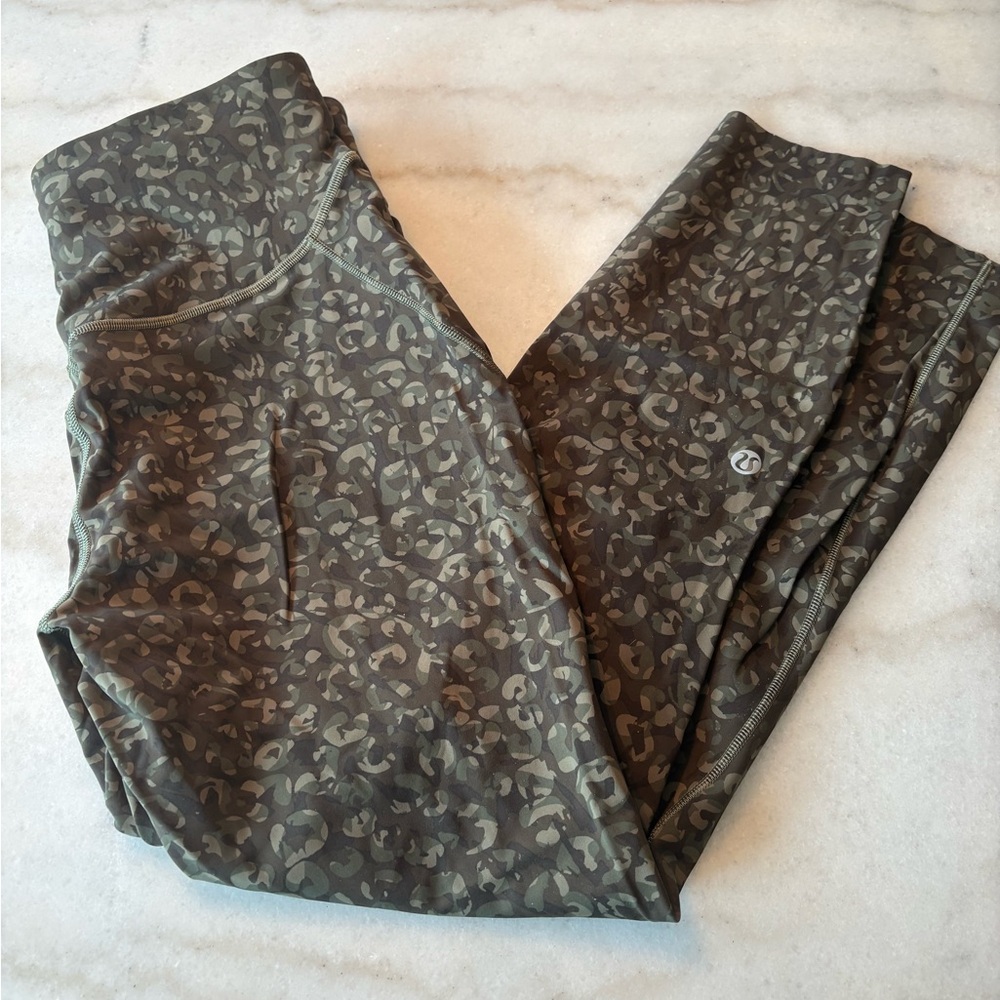 Lululemon Athletica Camouflage Print Leggings